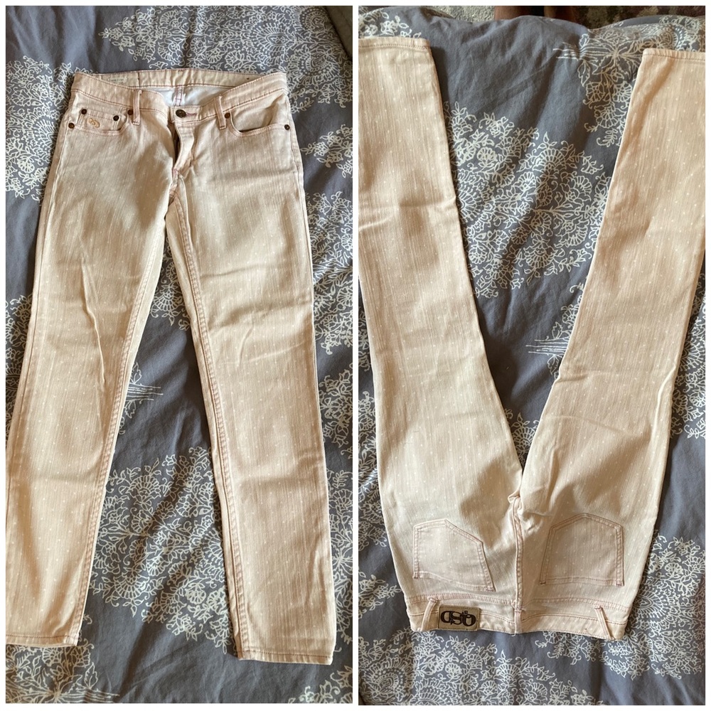 Quicksilver Polkadot Jeans Size 1/25